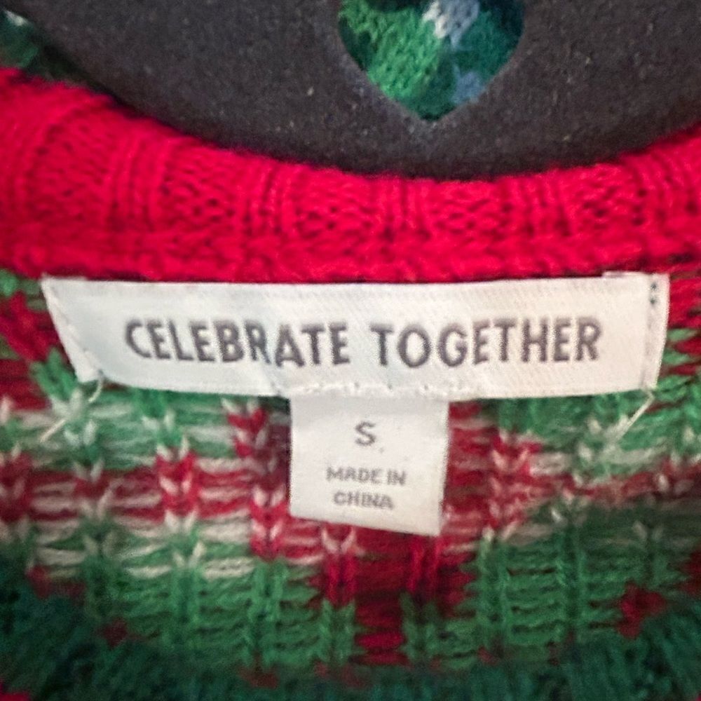 Celebrate Together Llama Christmas sweater - Picture 3 of 5